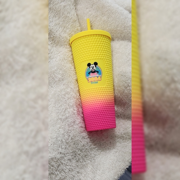 Disney Starbucks Pink to Neon Ombre Tumblr - Picture 3 of 3